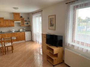 Kuchyň nebo kuchyňský kout v ubytování Pension 325