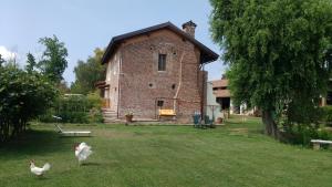 Zahrada ubytování Agriturismo Cascina Poscallone