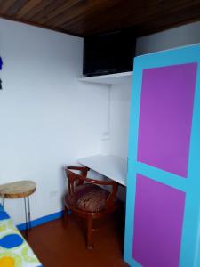 En TV eller et underholdningssystem på Apartamento en Pereira Amoblado y con Terraza