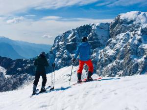 Tom's Jägerlodge durante l'inverno