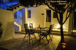 Balkón nebo terasa v ubytování TayLa-Apartment Vodice