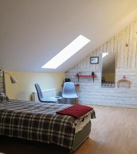 Ένα ή περισσότερα κρεβάτια σε δωμάτιο στο Apartamenty Zielona Góra