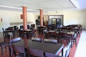 En restaurang eller annat matställe på Viseu Garden Hotel