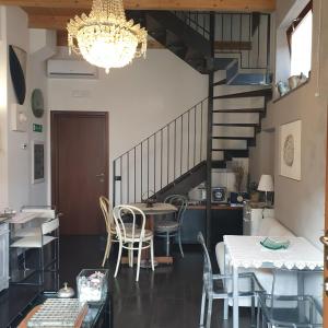 Posezení v ubytování B&B Il Rustico