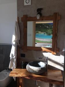 Koupelna v ubytování B&B da Erica