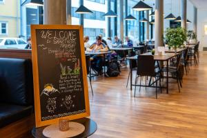 Restaurace v ubytování Smarthotel Tromsø