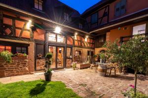 Zahrada ubytování Chambres d'Hôtes Au Freidbarry