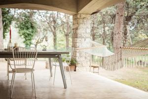 Patio alebo iná vonkajšia časť ubytovania MeraVilla