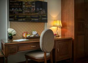 Televiisor ja/või meelelahutuskeskus majutusasutuses Hanoi Pearl Hotel