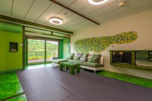 Posezení v ubytování Mashikokan Satoyama Resort Hotel