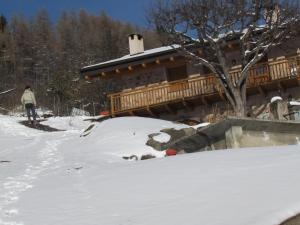 Agritur Maso Bornie v zimě