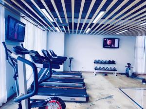 Spordikeskus ja/või sportimisvõimalused majutusasutuses Guangzhou Good International Hotel