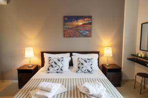 Ένα ή περισσότερα κρεβάτια σε δωμάτιο στο Villa Verde
