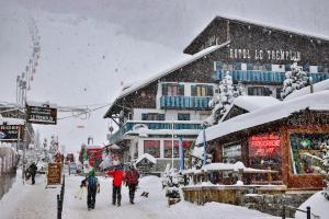 Hotel Le Tremplin ziemā