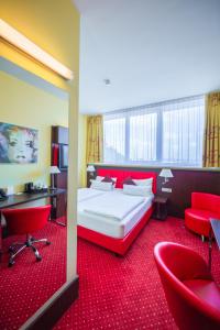 Posteľ alebo postele v izbe v ubytovaní Best Western Plus Amedia Art Salzburg