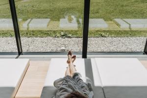 Balkón nebo terasa v ubytování Hotel Adler