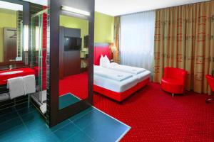 Posteľ alebo postele v izbe v ubytovaní Best Western Plus Amedia Art Salzburg