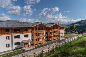 Výhľad na hory alebo výhľad na hory priamo z apartmánového hotela
