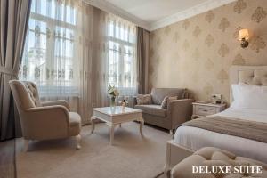 Posezení v ubytování Louis Appartements Galata + 19 fotografií