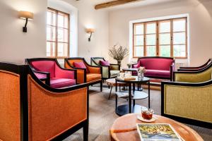Część wypoczynkowa w obiekcie Hotel zum Glockenturm
