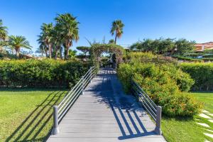 A garden outside Hotel Club Saraceno - Bovis Hotels