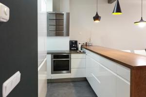 Kuchyňa alebo kuchynka v ubytovaní Miramon Apartment by BasqueHomes