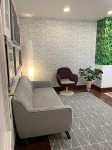 Posezení v ubytování Hostal San Fernando