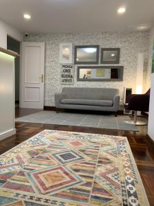 Posezení v ubytování Hostal San Fernando