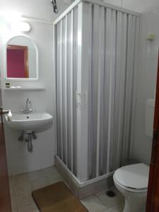 Kúpeľňa v ubytovaní Hotel Alexandrion