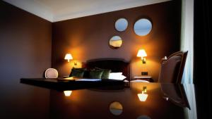 Posezení v ubytování Hôtel Carlton Lille