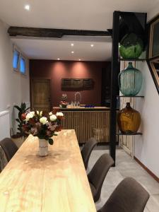 Istumisnurk majutusasutuses B&B Calis