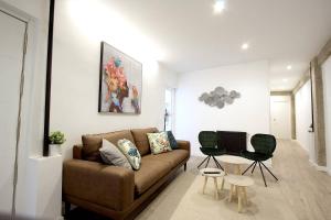 Posezení v ubytování Stunning Apartment for 8 people in Salamanca City by Batuecas