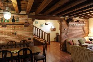Część wypoczynkowa w obiekcie Casa Rural El Capricho