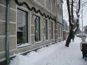 Deims Hotel im Winter