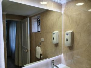Koupelna v ubytování Isabel Suites Vitacura