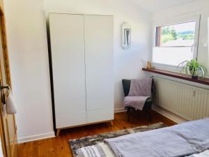 Postel nebo postele na pokoji v ubytování Ferienwohnung Molter