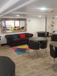 Area soggiorno di Rahman Hostel