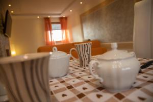 Posezení v ubytování B&B Miramare Suite