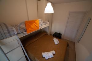 Postel nebo postele na pokoji v ubytování B&B Miramare Suite