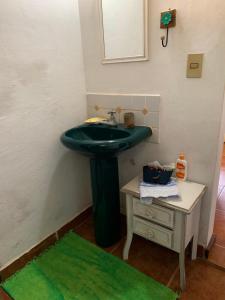Vonios kambarys apgyvendinimo įstaigoje Chalés na fazenda