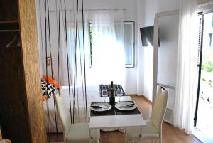 A television and/or entertainment centre at Lilliput Studio Corfu Old Town