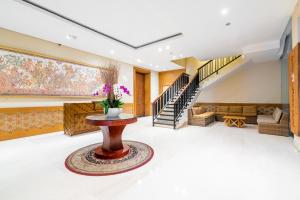 Posezení v ubytování VOUK Hotel and Suites Nusa Dua Bali