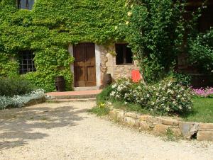 A garden outside Fattoria Casa Sola