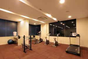 Γυμναστήριο ή/και όργανα γυμναστικής στο Starlit Suites Bangalore