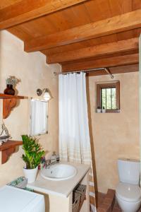 Et badeværelse på Oceanis cottage house