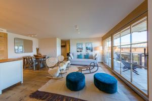 Posezení v ubytování Nendaz 2 bedroom apartment - close ski lift R31