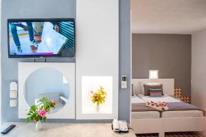 Postel nebo postele na pokoji v ubytování Shems Holiday Village & Aquapark + 49 fotografií