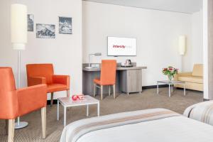 Posezení v ubytování IntercityHotel Dresden