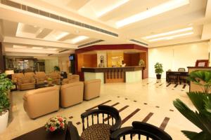 Vstupní hala nebo recepce v ubytování Hotel Airlink Castle + 37 fotografií