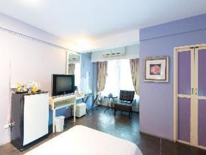 TV a/nebo společenská místnost v ubytování Lilac Relax-Residence